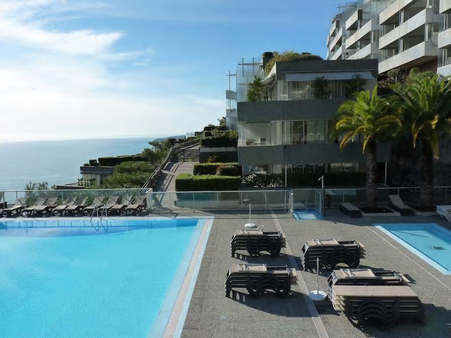 Appt 5 Personnes Vue Mer Piscine Costa Plana Cap D'Ail Monaco Exteriér fotografie