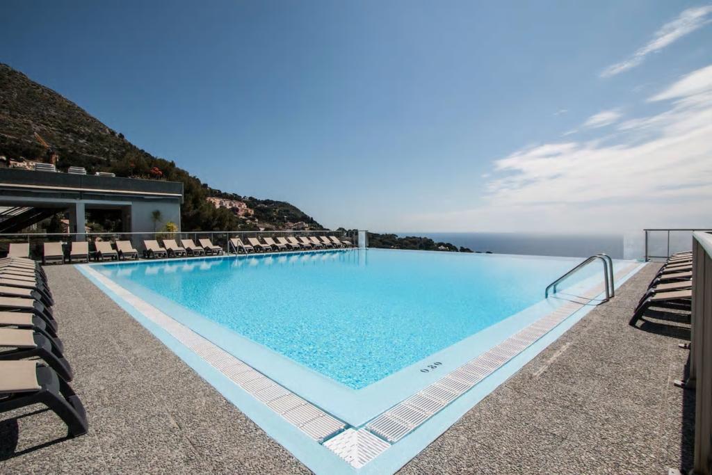 Appt 5 Personnes Vue Mer Piscine Costa Plana Cap D'Ail Monaco Exteriér fotografie